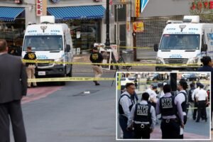 NYPD officer struck by suspect fleeing in stolen car, leading fellow cop to shoot driver