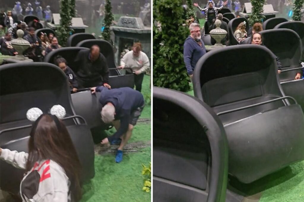 Behind the scenes look at iconic Disney ride unveiled as it malfunctions, lights turned on Behind the scenes look at iconic Disney ride unveiled as it malfunctions, lights turned on