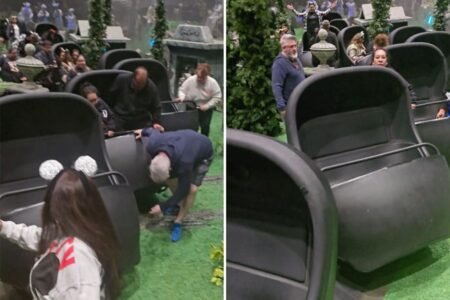 Behind the scenes look at iconic Disney ride unveiled as it malfunctions, lights turned on