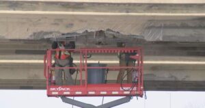 Semi-truck driver who struck Saskatoon overpass fined more than K