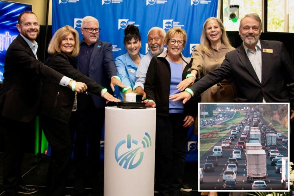 California’s first ‘smart freeway’ just opened with a M AI-plan to crush traffic congestion