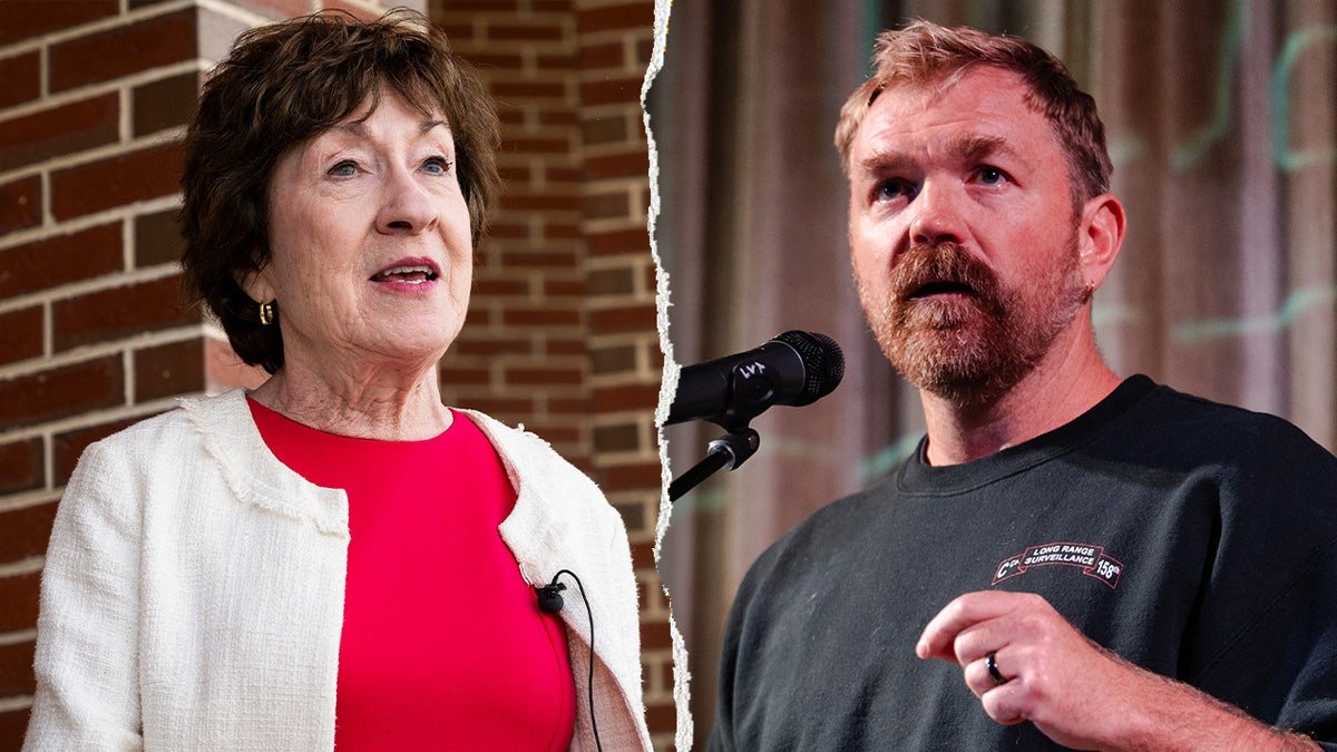 Susan Collins and Graham Platner split