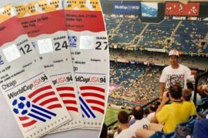 Shockingly low 1994 World Cup tickets prove how much prices have skyrocketed Shockingly low 1994 World Cup tickets prove how much prices have skyrocketed