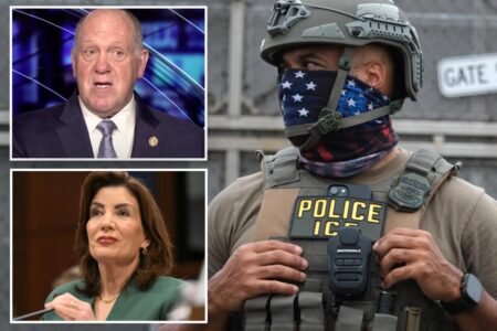 Tom Homan reveals plans set to flood NYC with more ICE agents ‘than you’ve ever seen’ Tom Homan reveals plans set to flood NYC with more ICE agents ‘than you’ve ever seen’