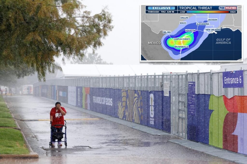 Tropical storm alerts possibly hours away in Texas as brewing system enters Gulf Tropical storm alerts possibly hours away in Texas as brewing system enters Gulf