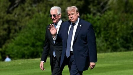Trump lands in France with Iran deal momentum, trade fights looming at high-stakes G7