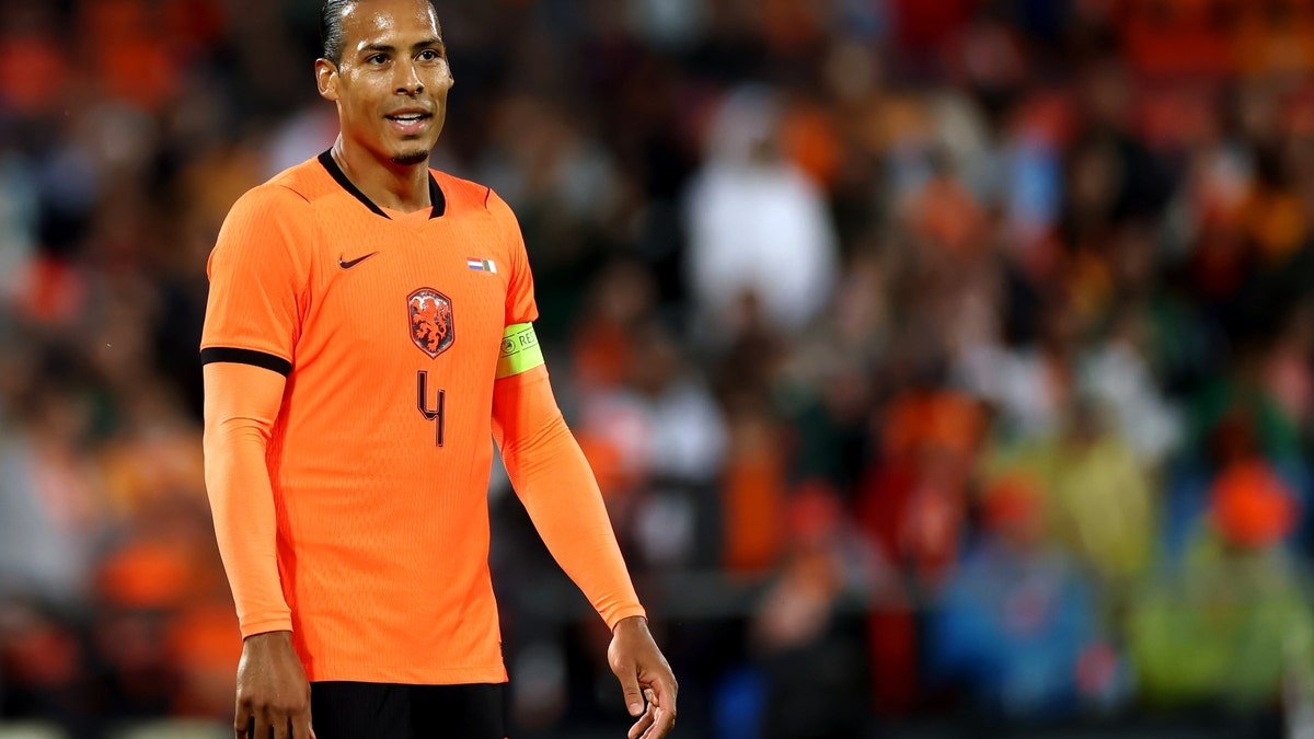 Virgil van Dijk will captain the Netherlands this summer and is one of the best defenders in world soccer. (Dean Mouhtaropoulos/Getty Images)