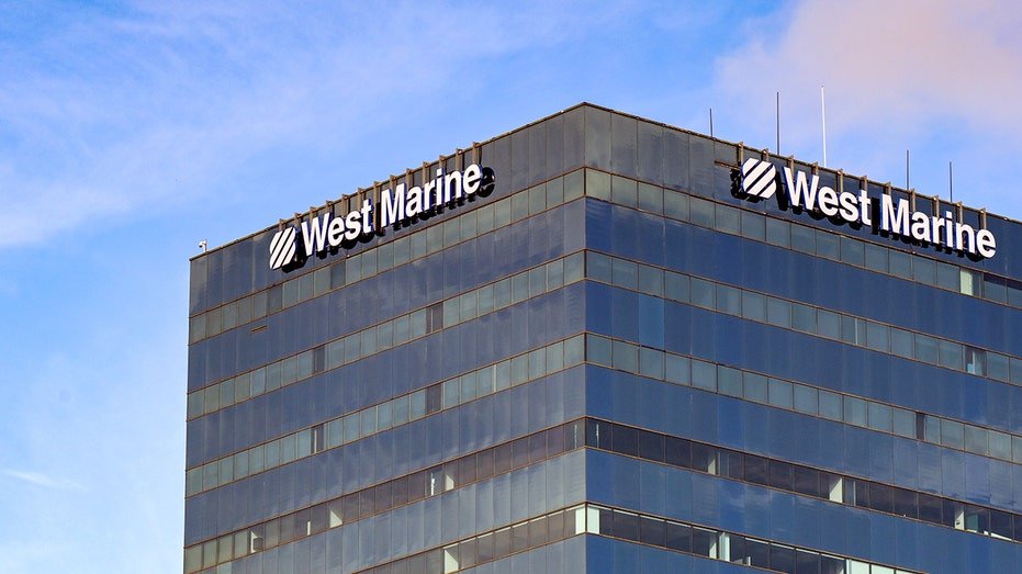 An exterior view of the West Marine headquarters.