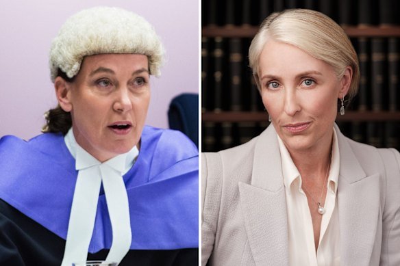 Judge Penelope Wass and NSW Director of Public Prosecutions Sally Dowling, SC.