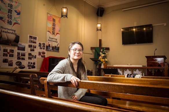 Carmen Yu has been attending the church since she was a small child. 
