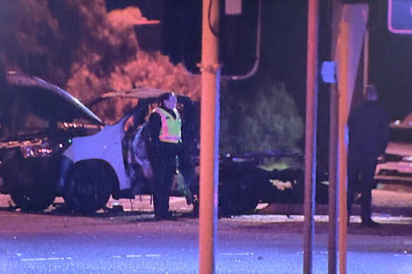 The passenger was taken to Royal Perth Hospital but later died.