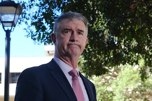 Tim Mander said delivering the first on-budget Olympics was the government’s aim. 