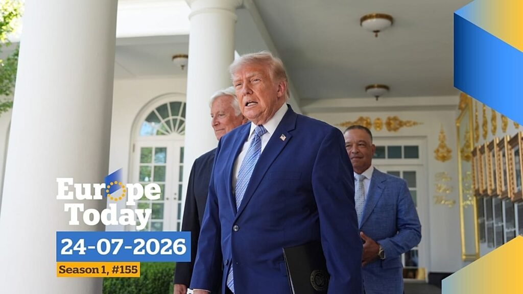 Trump imposes new tariffs as EU agrees fresh sanctions on Russia Trump imposes new tariffs as EU agrees fresh sanctions on Russia