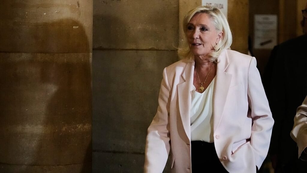 Paris court clears way for Le Pen presidential bid but with ankle tag