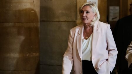 Paris court clears way for Le Pen presidential bid but with ankle tag Paris court clears way for Le Pen presidential bid but with ankle tag