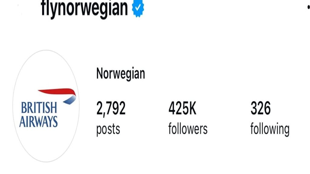 Norwegian adopts British Airways logo after 2-1 loss to England Norwegian adopts British Airways logo after 2-1 loss to England