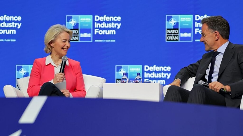 NATO must become more European, von der Leyen and Rutte say NATO must become more European, von der Leyen and Rutte say