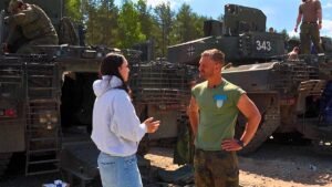How a NATO essay contest won a Lithuanian schoolgirl a ride in a tank How a NATO essay contest won a Lithuanian schoolgirl a ride in a tank
