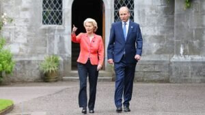 Von der Leyen: EU will hit back if China misses October trade deadline Von der Leyen: EU will hit back if China misses October trade deadline