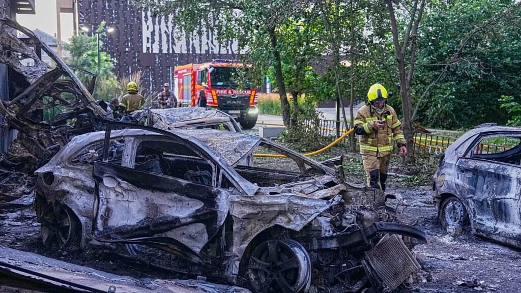 At least one dead after Russia’s overnight strike on Kyiv At least one dead after Russia’s overnight strike on Kyiv