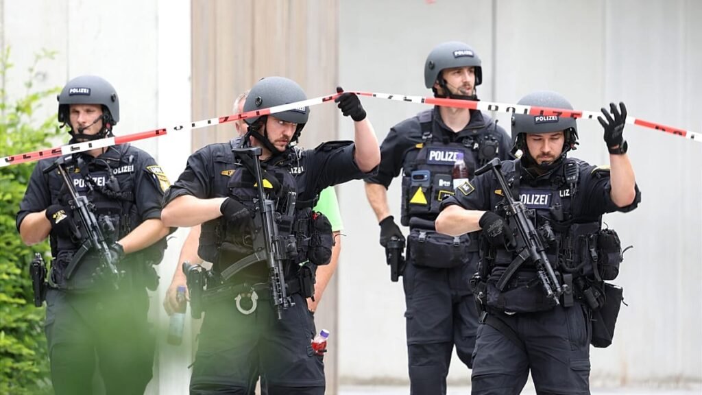 Sixteen-year-old arrested over Bavaria school attack, police say Sixteen-year-old arrested over Bavaria school attack, police say