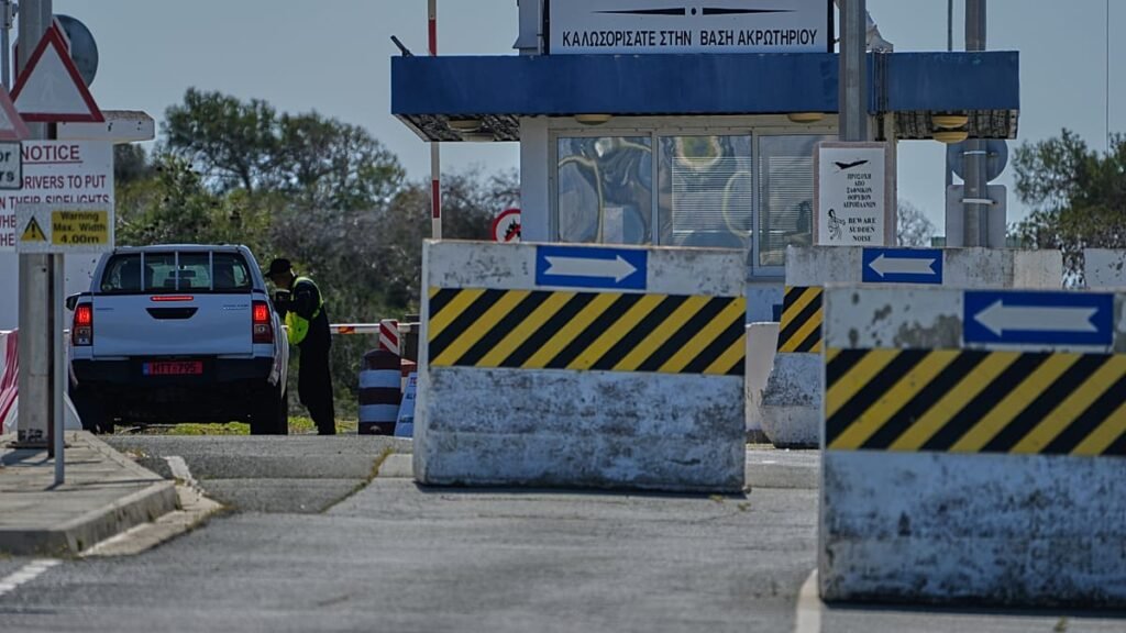 Cyprus: 44-year-old accused of spying on British base for Iran Cyprus: 44-year-old accused of spying on British base for Iran