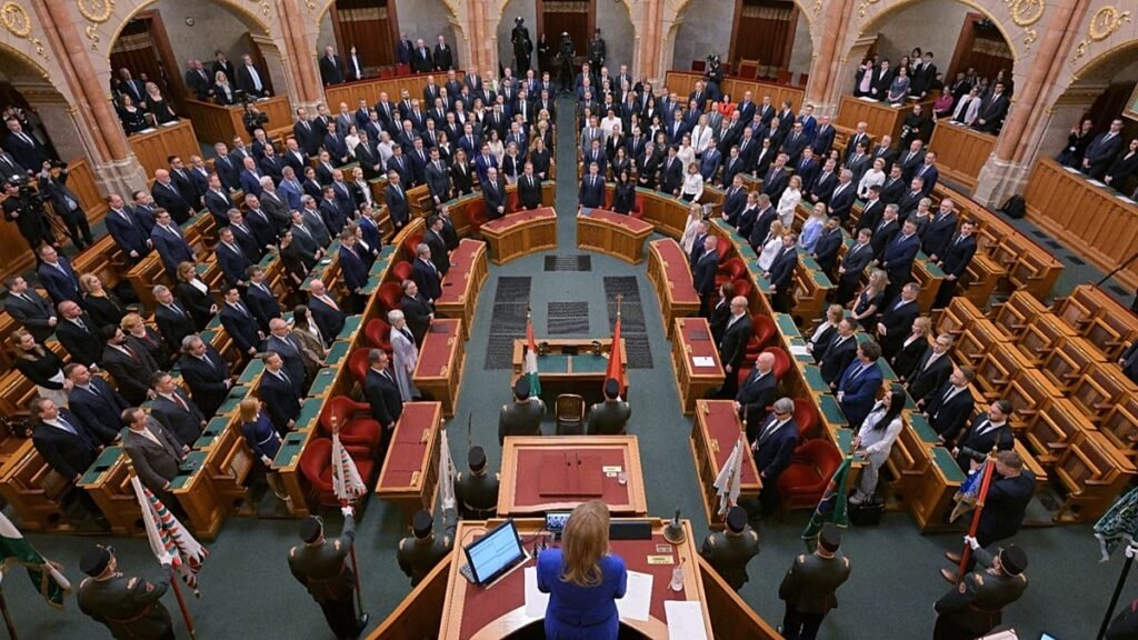 Hungary MPs set to tweak constitution to oust Orbán-allied president Hungary MPs set to tweak constitution to oust Orbán-allied president