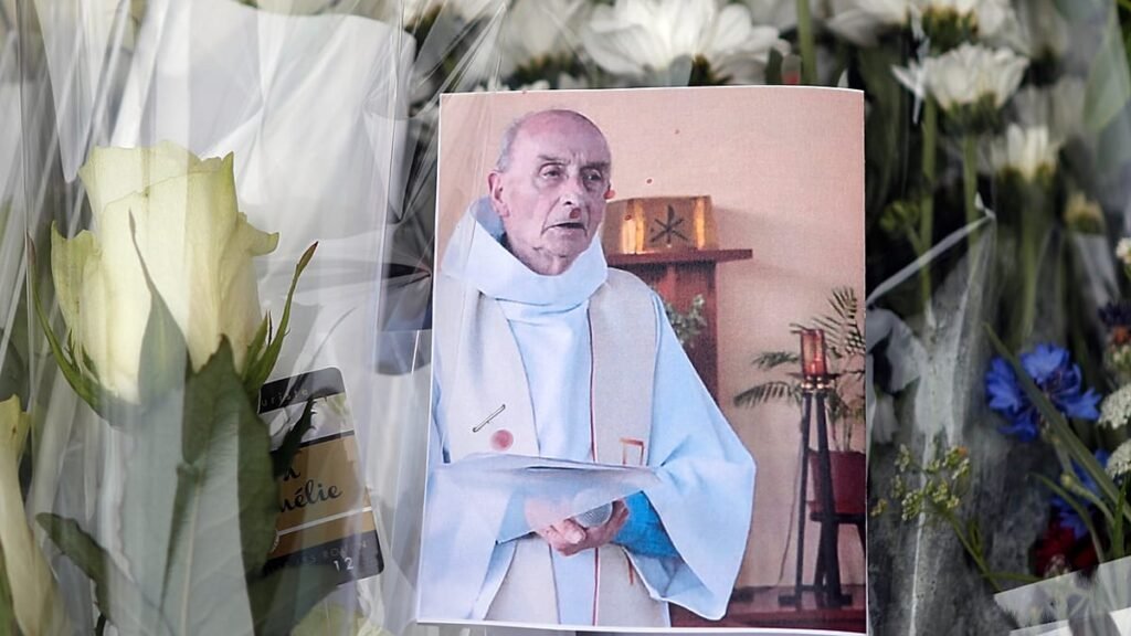 Ten years on, France honours slain priest Jacques Hamel Ten years on, France honours slain priest Jacques Hamel