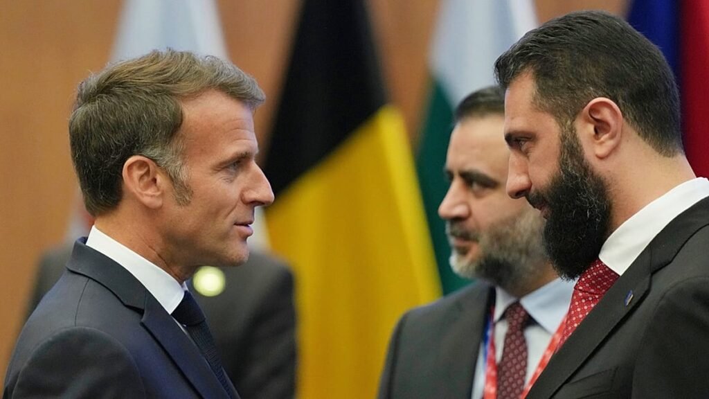 Macron arrives in Syria for first post-Assad visit by western leader