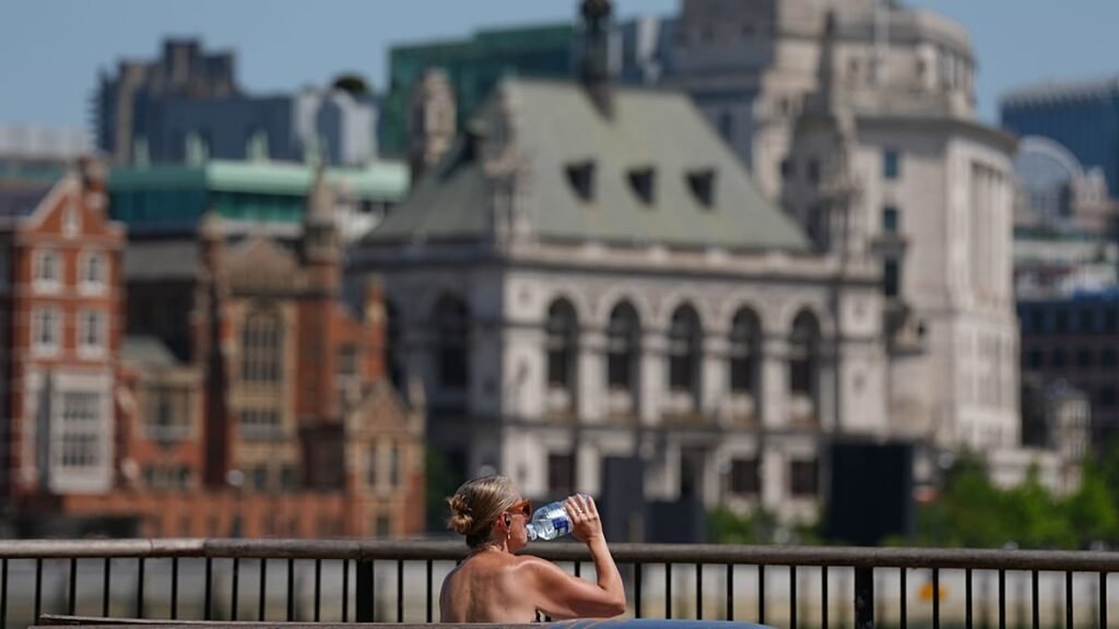 England breaks record for warmest June, Met Office says England breaks record for warmest June, Met Office says
