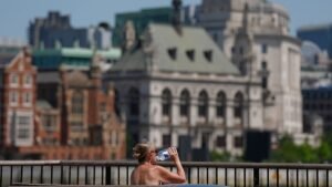 England breaks record for warmest June, Met Office says