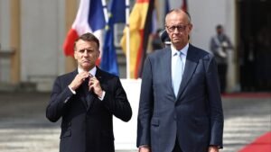 Merz hosts Macron in Cologne for key defence talks after FCAS collapse Merz hosts Macron in Cologne for key defence talks after FCAS collapse