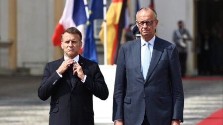 Merz hosts Macron in Cologne for key defence talks after FCAS collapse
