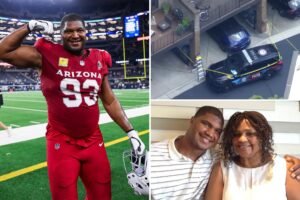 Mother of NFL star Calais Campbell found dead inside Atlanta home, his brother charged with murder Mother of NFL star Calais Campbell found dead inside Atlanta home, his brother charged with murder