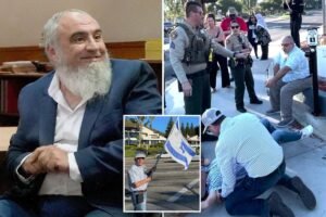 Pro-Palestinian man jailed for one year over death of Jewish demonstrator Pro-Palestinian man jailed for one year over death of Jewish demonstrator