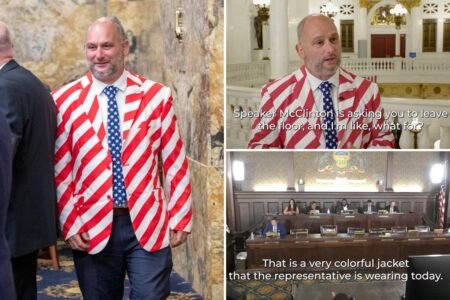 Pennsylvania state Rep. Eric Davanzo says he was kicked off House floor over ‘patriotic’ suit ahead of America 250 Pennsylvania state Rep. Eric Davanzo says he was kicked off House floor over ‘patriotic’ suit ahead of America 250
