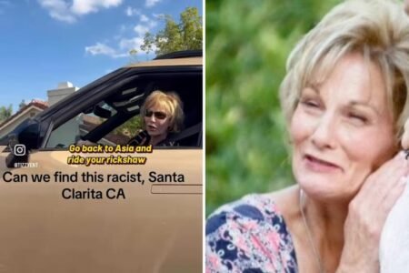 Racist Karen caught on camera abusing neighbor in vile rant in Santa Clarita Racist Karen caught on camera abusing neighbor in vile rant in Santa Clarita