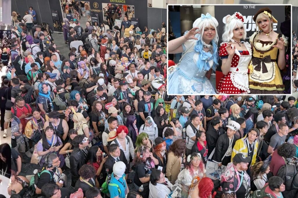 Anime Expo attendees trapped after crush of fans triggered gridlock Anime Expo attendees trapped after crush of fans triggered gridlock