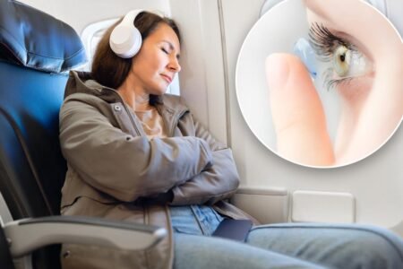 Why you should rethink wearing contact lenses on airplanes
