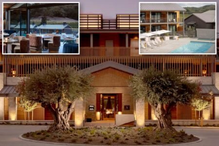Stunning new Wine Country retreat named best resort in the US