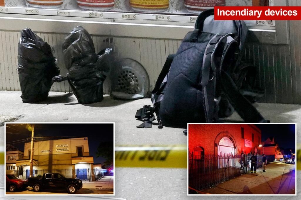 Suspect arrested after Molotov cocktails hurled at two religious buildings in NYC Suspect arrested after Molotov cocktails hurled at two religious buildings in NYC