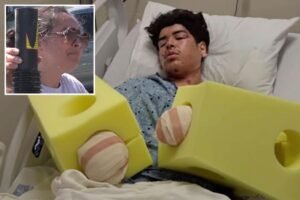 California mom goes ballistic after teen son’s hands are blown to pieces after near-deadly mistake California mom goes ballistic after teen son’s hands are blown to pieces after near-deadly mistake