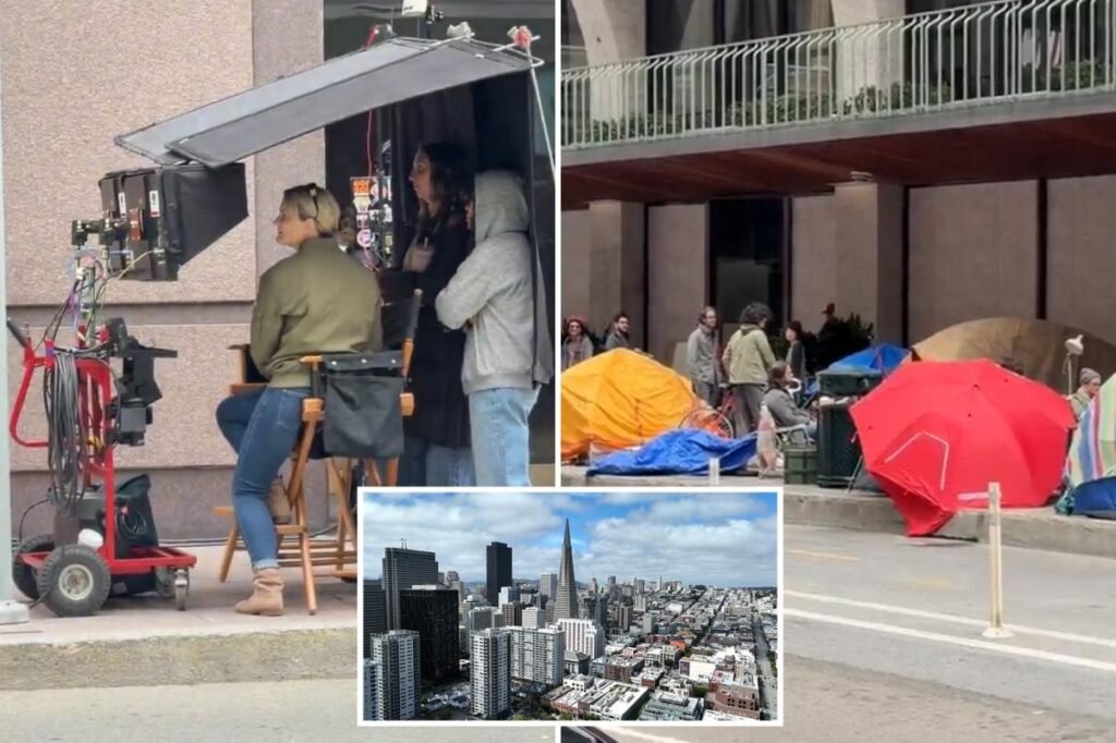 San Francisco residents panic over homeless camp — turns out to be a Netflix set San Francisco residents panic over homeless camp — turns out to be a Netflix set