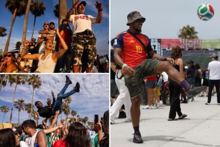 Lifeline for Venice Beach as World Cup transforms city into its former self: ‘Much more than sports’