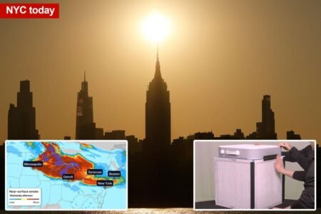 How to make a DIY room air purifier as Canadian wildfire smoke invades NYC