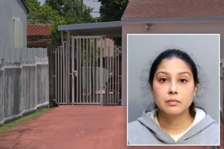Mom allegedly chained daughter, 13, to fence in scorching heat because she needed ‘a break’