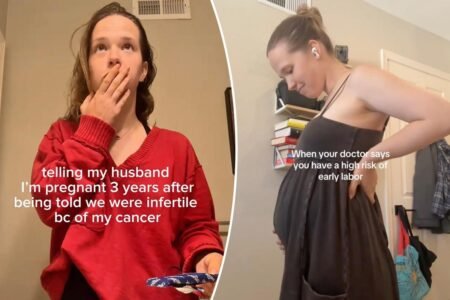 California woman told she was infertile from childhood cancer goes viral after getting surprise of a lifetime California woman told she was infertile from childhood cancer goes viral after getting surprise of a lifetime