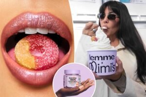 Exclusive | Kourtney Kardashian launches anti-aging candy supplement Exclusive | Kourtney Kardashian launches anti-aging candy supplement