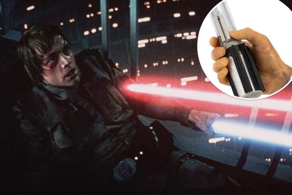 Star Wars lightsaber and Luke SKywalker’s severed hand prop set new auction record