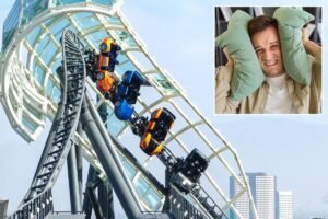 Hollywood neighbors fume over new Universal Studios rollercoaster Hollywood neighbors fume over new Universal Studios rollercoaster
